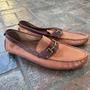 Cole Haan Somerset Link Bit Loafer Woodbury Men's Size 11M Brown